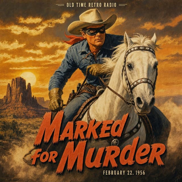 The Lone Ranger - "Marked for Murder" (Old Time Radio, 1956)