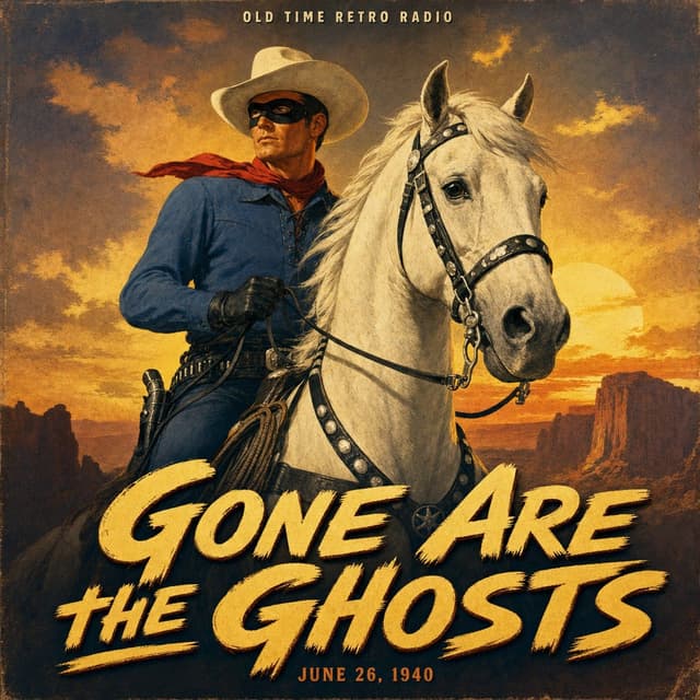The Lone Ranger - "Gone Are the Ghosts" (Old Time Radio, 1940)