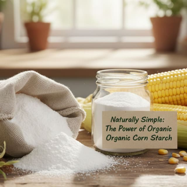 Naturally Simple: The Power of Organic Corn Starch