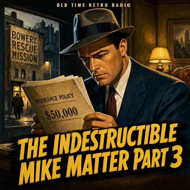 Yours Truly Johnny Dollar - "The Indestructible Mike Matter Part 3" (Old Time Radio)