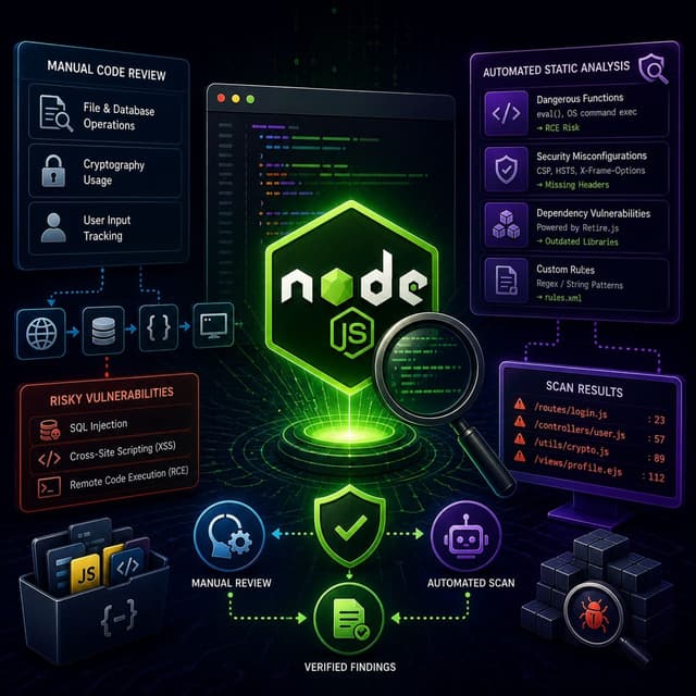 Course 39 - NodeJS Security Pentesting and Exploitation | Episode 4: Manual and Automated Code Review Essentials