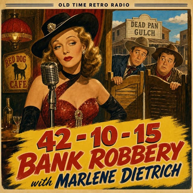 Abbott and Costello - "42 - 10 - 15 Bank Robbery with Marlene Dietrich" (1942)