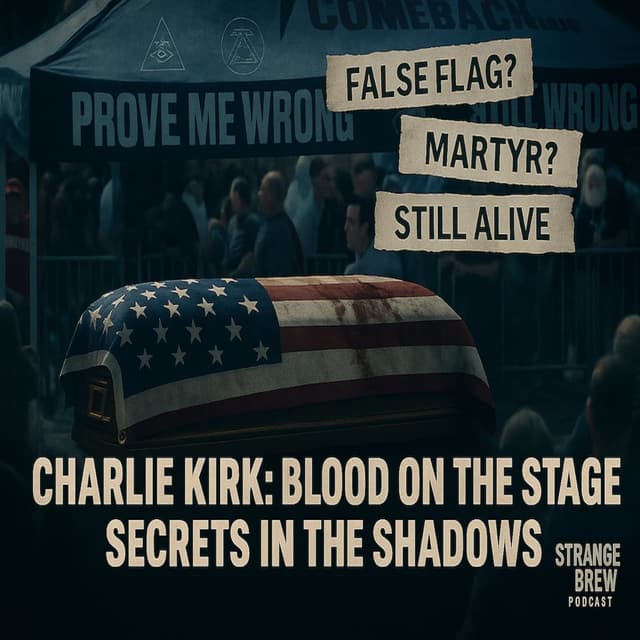 The Charlie Kirk Conspiracy | Blood on the Stage, Secrets in the Shadows & Death by Design?