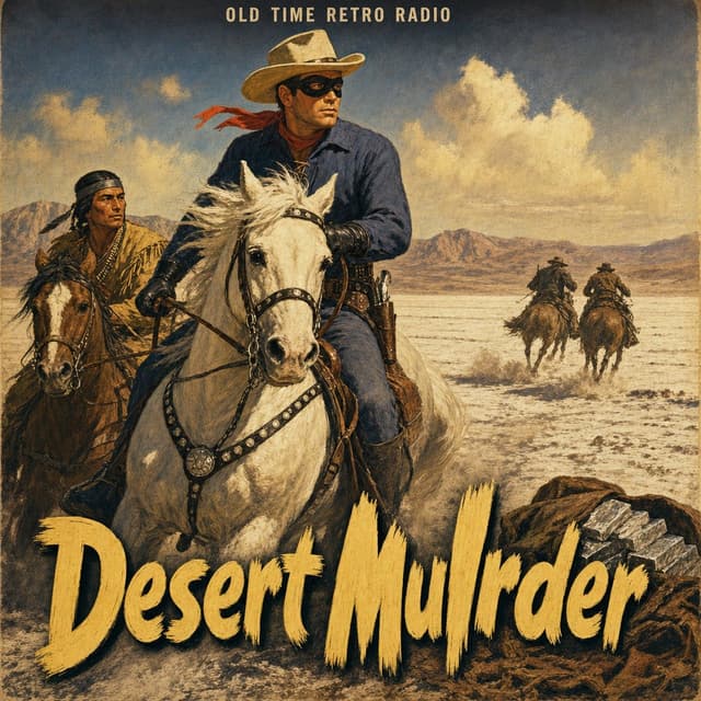 The Lone Ranger - "Desert Murder" (Old Time Radio, 1940)