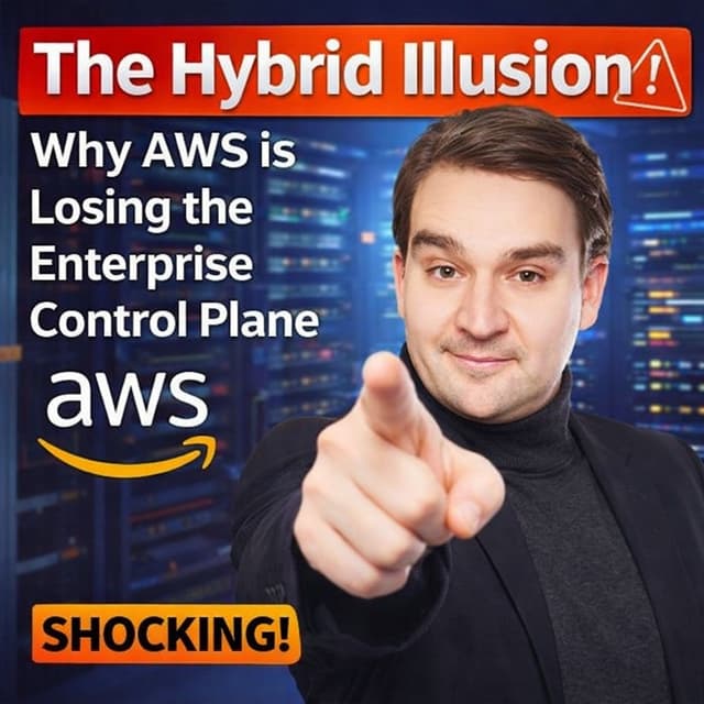 The Hybrid Illusion: Why AWS is Losing the Enterprise Control Plane