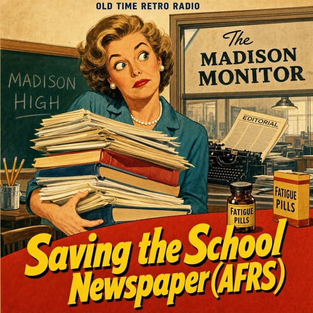 Our Miss Brooks - "Saving the School Newspaper (AFRS)" (1955)