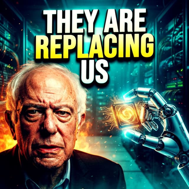 BILLIONAIRES Want You Replaced! Bernie Sanders’ Warning on AI TRANSHUMANISM
