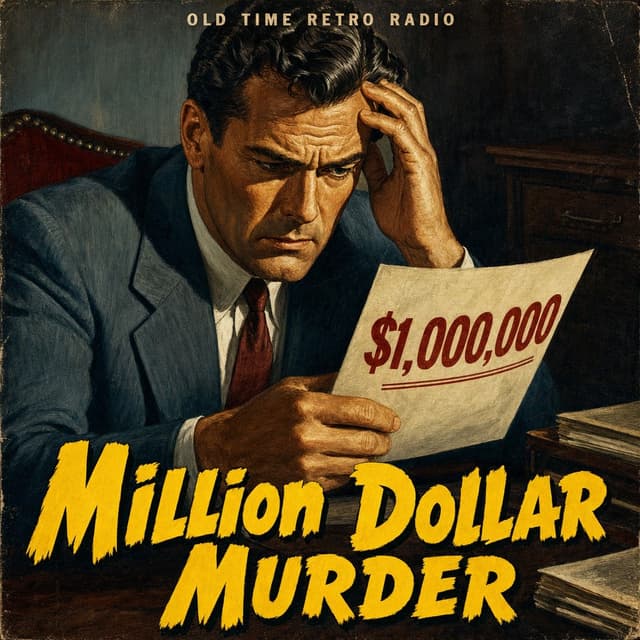 CBS Radio Mystery Theater - "Million Dollar Murder" (Old Time Radio, 1975)