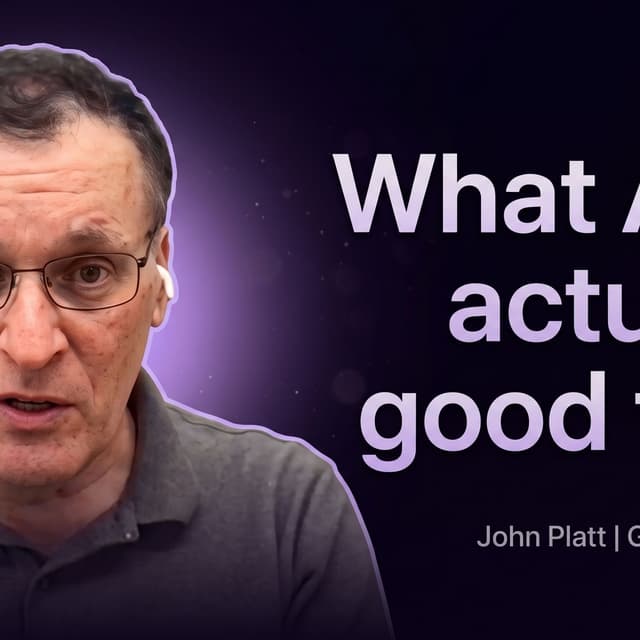 John Platt (Google): AI for Climate and Science