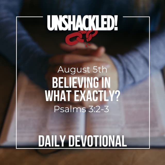 Believing In What Exactly?