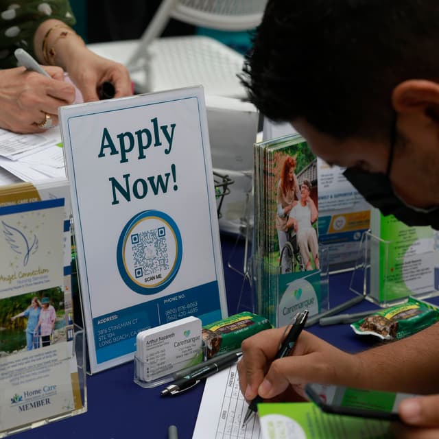 Unemployment filings hit a 55-year low
