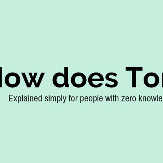 How does Tor actually work?