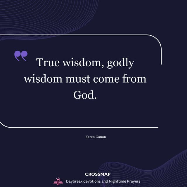 Wisdom from Above