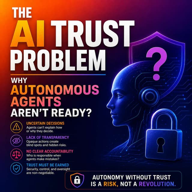 The AI Trust Problem: Why Autonomous Agents Aren’t Ready?