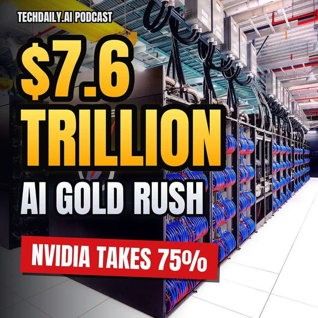 Why Nvidia Gets 75% of the $7.6 Trillion AI Infrastructure Boom