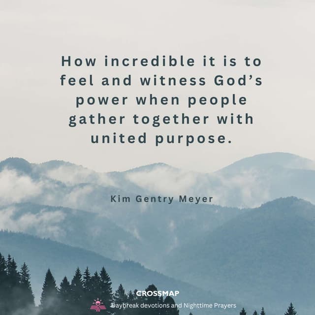 The Supernatural Significance of Gathering Together