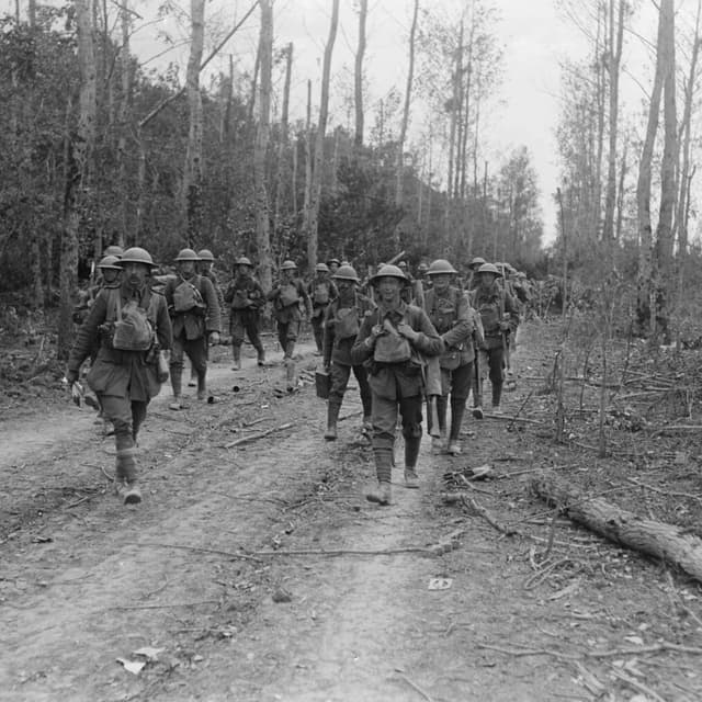Allied Counteroffensive, 18 July 1918 and the West Yorkshire Regiment