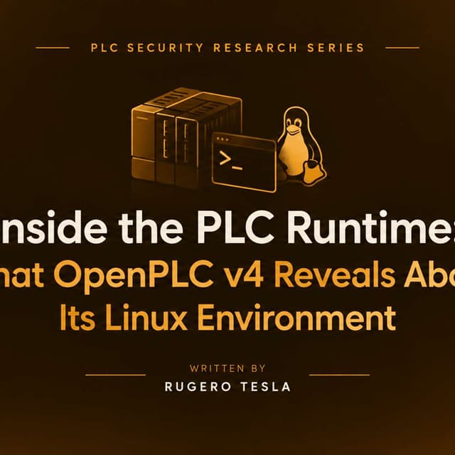 Inside the PLC Runtime: What OpenPLC v4 Reveals About Its Linux Environment