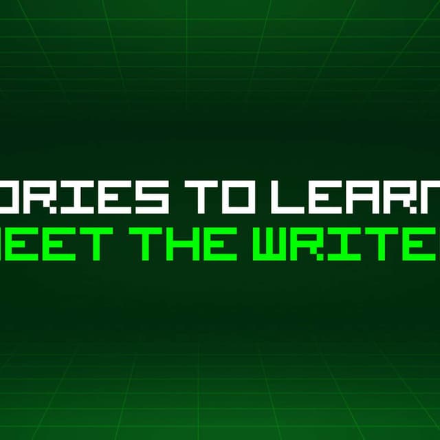 157 Stories To Learn About Meet The Writer