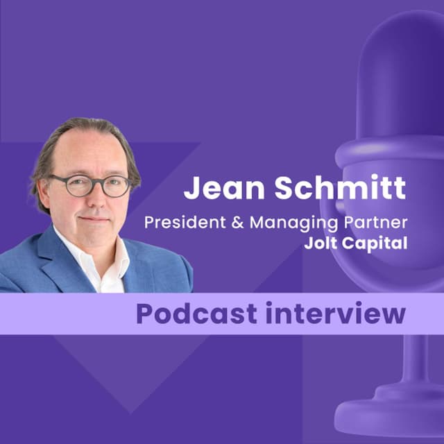 Changing the fate of Europe through deep tech investments: Q&A with Jolt Capital's Jean Schmitt