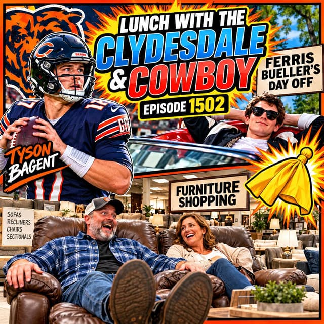 Lunch with the Clydesdale & Cowboy - Tyson Bagent Balled Out!