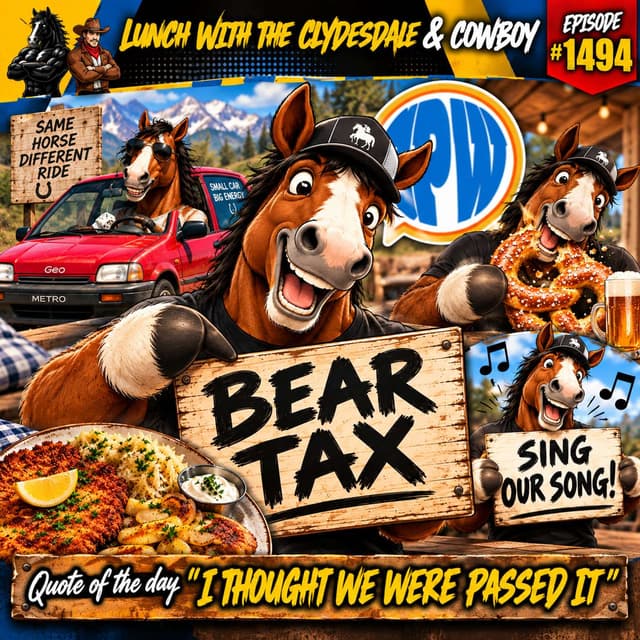 Lunch with the Clydesdale & Cowboy - Communication is Key!