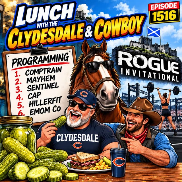 Lunch with the Clydesdale & Cowboy - Pickles and Righting the Ship in CrossFit!