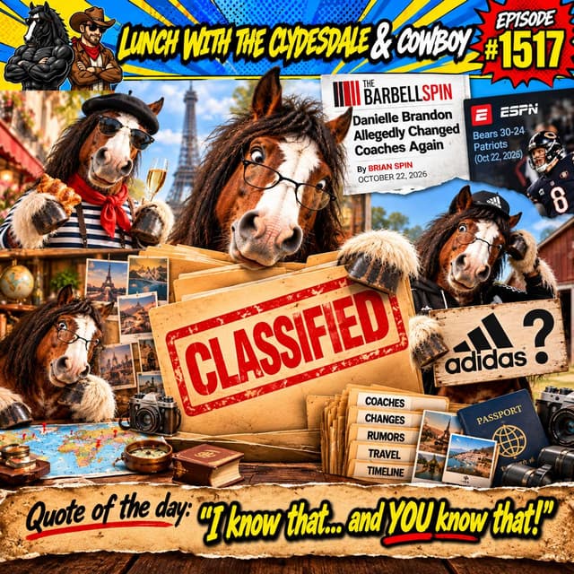 Lunch with the Clydesdale & Cowboy - Take a Break From Rogue!