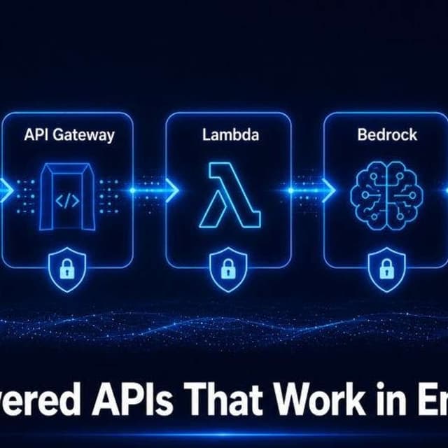 How to Design AI-Powered APIs That Actually Work in Enterprise (Step-by-Step With Real Code)