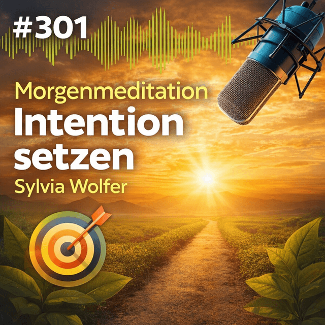 #301 Morgenmeditation zur Setzung deiner Intention (Sylvia Wolfer)