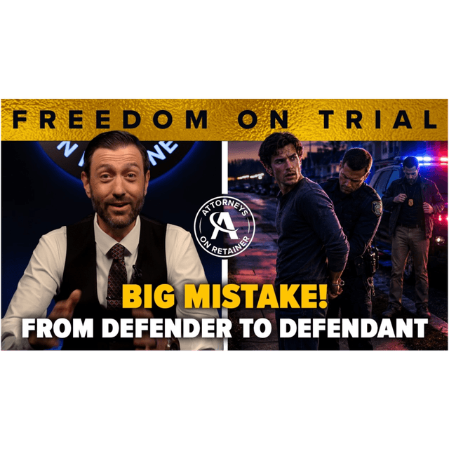 EP1 FREEDOM ON TRIAL: BIG MISTAKE! From Defender To Defendant