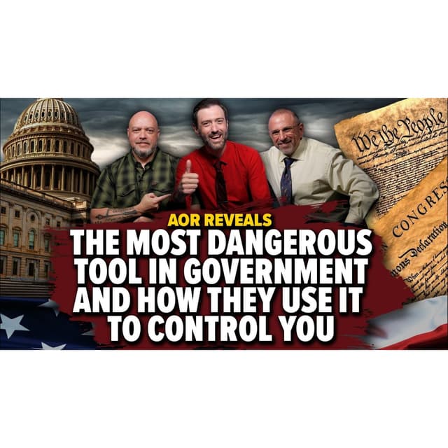 The Most Dangerous Tool In Government And How They Use It To Control You!