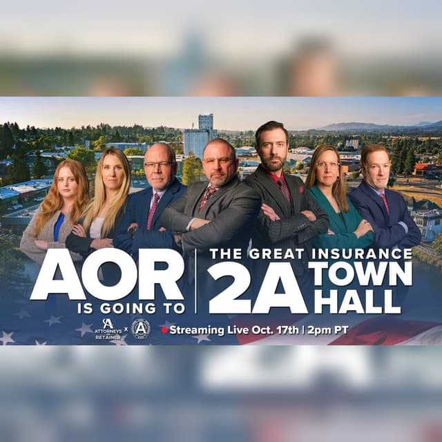 The 2A Town Hall You Can't Afford to Miss | Attorneys On Retainer | Self-Defense #shorts