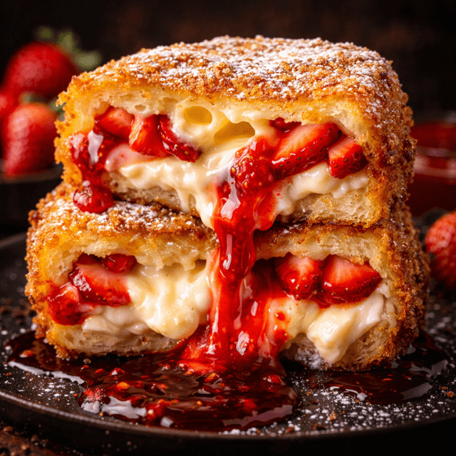 Molten Peanut Butter Brownie Burger (FlavorVille™)