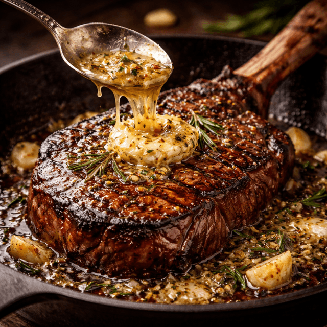 Butter-Basted Tomahawk Steak (FlavorVille™)