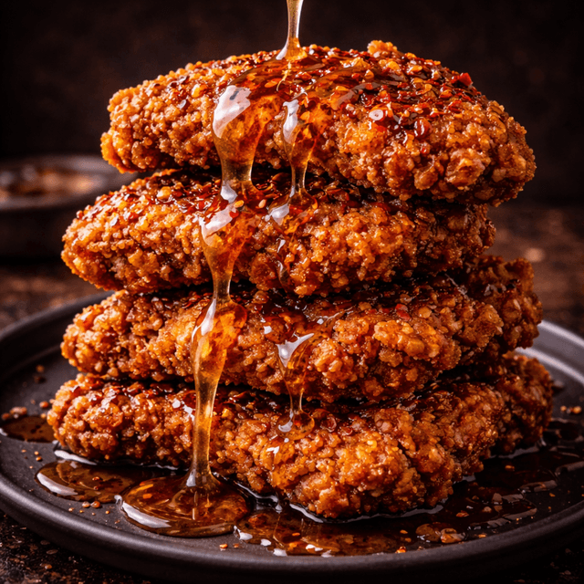 Hot Honey Fried Chicken Tower (Brian M. Inspired)