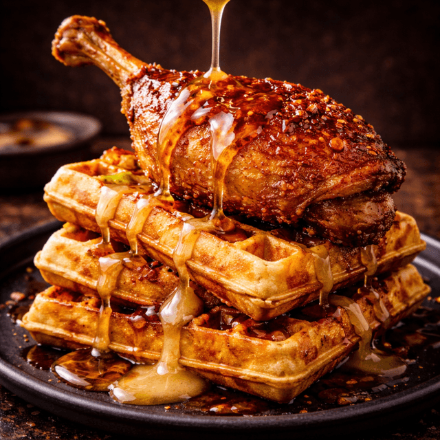Duck & Waffle Honey Butter Stack (Brian M. Inspired)