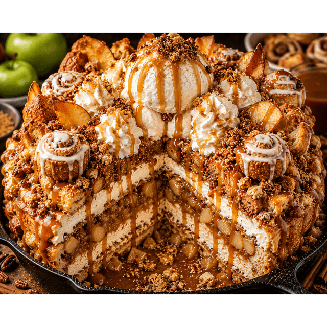 FLAVORVILLE™ SALTED CARAMEL APPLE PIE CHEESECAKE CINNAMON ROLL CROISSANT CRUMBLE