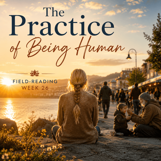 The Practice of Being Human | Field-Reading Week 26
