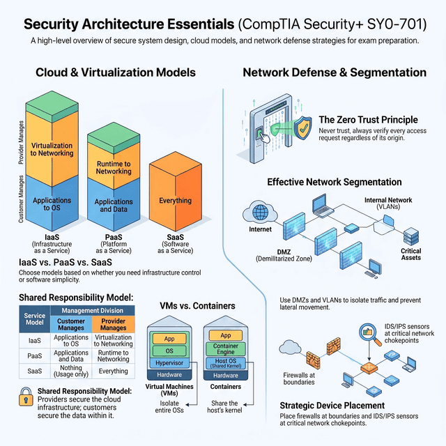 Security+ - Domain 08 - Security Architecture
