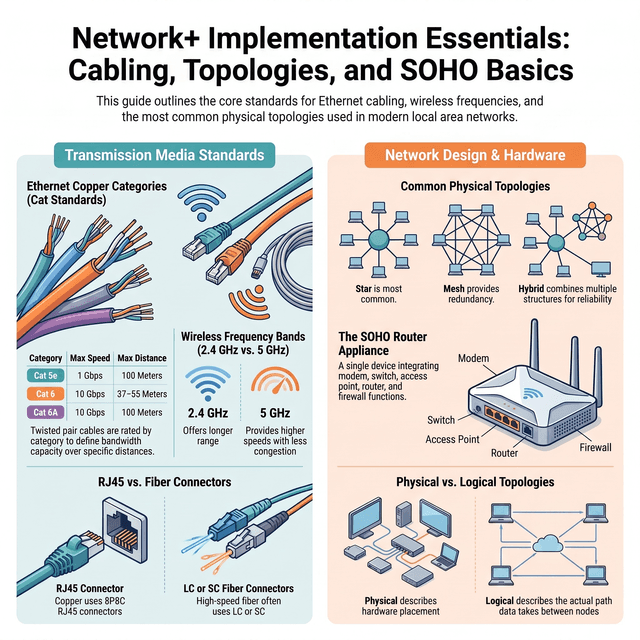 Network+ - Domain 02 - Network Implementation