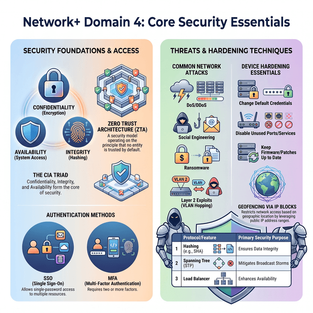 Network+ - Domain 04 - Network Security