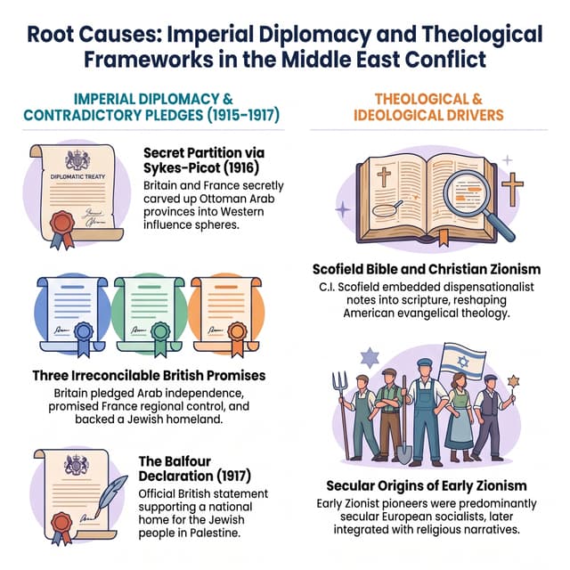 Zionism & Middle East Conflict Root Causes
