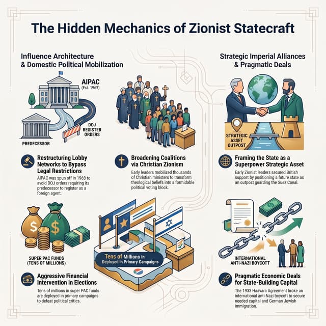 The Hidden Mechanics Of Zionist Statecraft