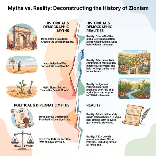 The Myths & Reality Of Zionism