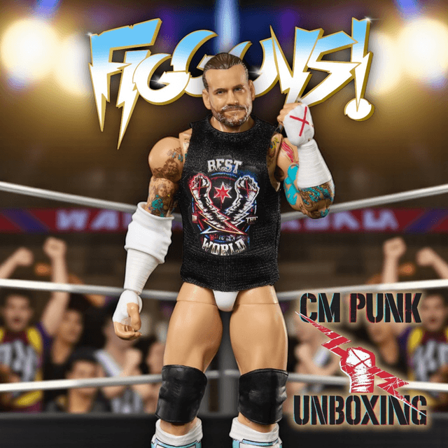 Best in the Box: CM Punk Elite 121 Unboxing & More! | The FigGuys #073