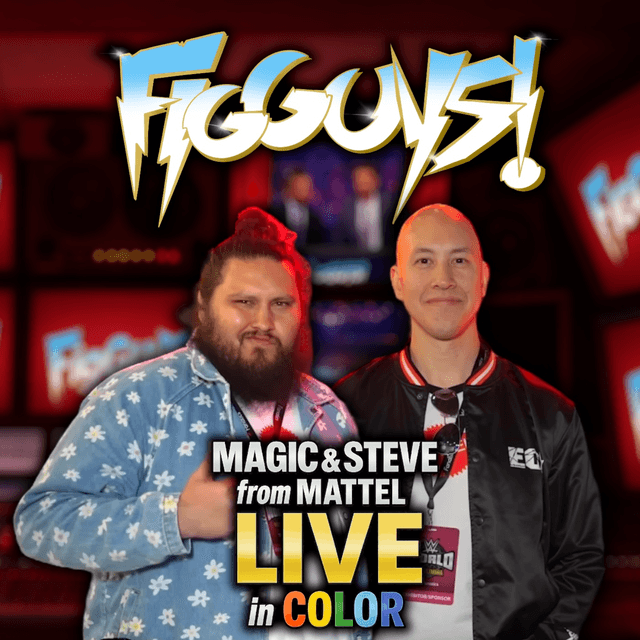 Mattel’s Masters of the Ring: Magic & Steve LIVE in Color | The FigGuys #076