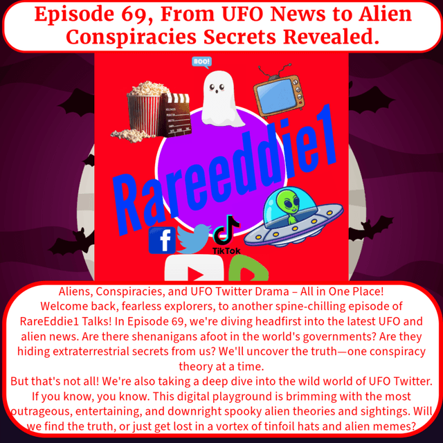 Episode 69, From UFO News to Alien Conspiracies Secrets Revealed.
