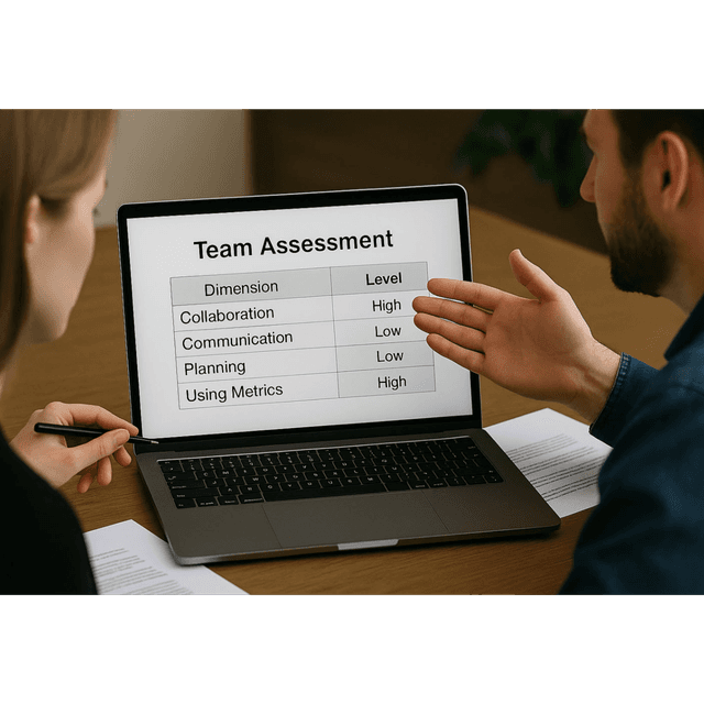 A Self-Guided Performance Assessment for Agile Delivery Teams