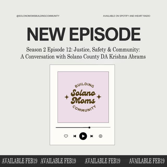 Justice, Safety & Community: A Conversation with Solano County DA Krishna Abrams